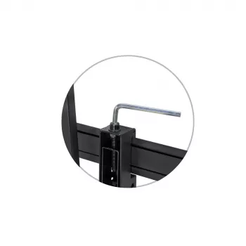 E+P WHS310 dönthető TV-fali tartó 55-105 inch képernyőkhöz 80 kg-ig, fekete