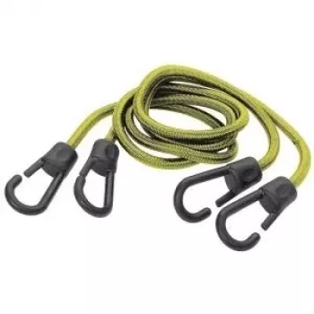 Wolfcraft 3292000 Expander-Seil 8 mm x 1 m fekete