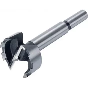 Wolfcraft 1002000 Forstner-fúró készlet, 5 részes, 15–35 mm, szénacél, fogazott él, műanyag tokban