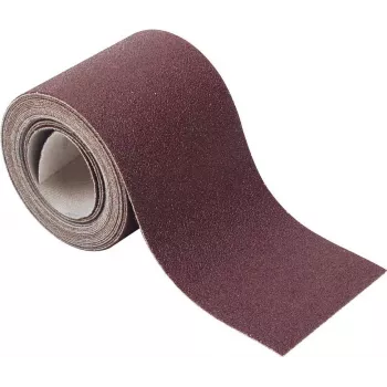 Wolfcraft 1741000 tépőzáras csiszolópapír-tekercs, P120 szemcse, 4 m x 115 mm, alumínium-oxid, fához, lakkhoz, festékhez, gletthez, műanyagokhoz, könnyűfémekhez