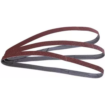 Wolfcraft 1725000 csiszolószalag 80-as szemcse, 457 mm x 13 mm, 3 darab