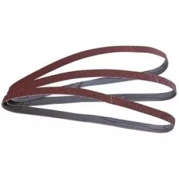 Wolfcraft 1725000 csiszolószalag 80-as szemcse, 457 mm x 13 mm, 3 darab