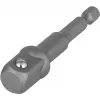 Wolfcraft 2414000 dugókulcs-adapter 1/4 inch hajtásról 1/2 inch dugókulcsra, 72 mm, króm-vanádium