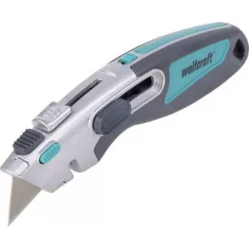 Wolfcraft biztonsági kés dupla trapéz pengével 4106000