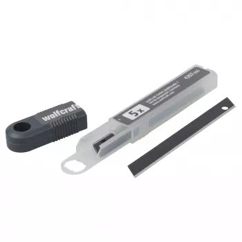 Wolfcraft Profi-Sharp törőpengék 9 mm fekete 5 darabos csomag 4207000