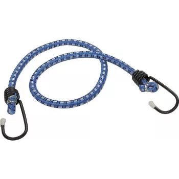 Wolfcraft 3293000 Expander gumikötél 0,5 m x 6 mm, 2 horog, fekete