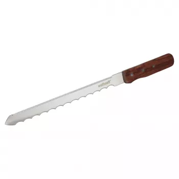 wolfcraft speciális kés szigetelőanyaghoz 270 mm, fa nyéllel (4119000)