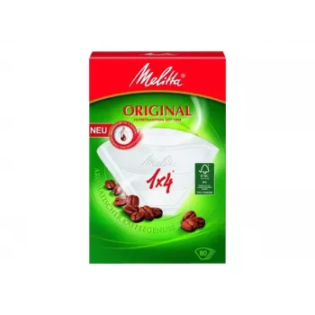 Melitta Original szűrőpapír 1x4 fehér 80 darabos csomag 87999-20