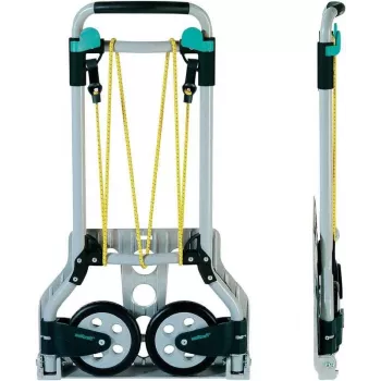 wolfcraft TS 600 alumínium kézikocsi, 70 kg, fekete 5505000