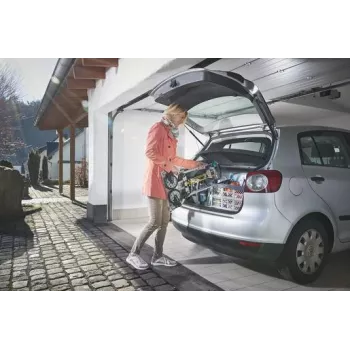 wolfcraft TS 600 alumínium kézikocsi, 70 kg, fekete 5505000