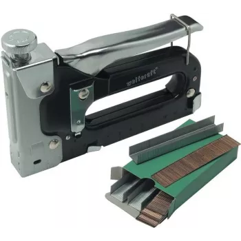 Wolfcraft tacocraft 7 kézi tűzőgép 53-as típusú kapcsokhoz, 4-14 mm 7089000