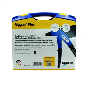 Gesipa 1571258 kézi vakanyászegecs-behúzó készülék, 217 mm, M3-M6
