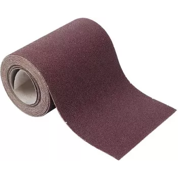 Wolfcraft 1739000 tépőzáras csiszolópapír tekercs, 60-as szemcse, 115 mm x 4 m