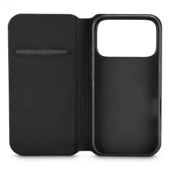 Black Rock Booklet Slim Folio tok Apple iPhone 17 Pro-hoz, fekete 00080398