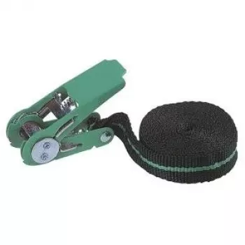 Wolfcraft 3418000 egyrészes racsnis heveder, 4 m x 25 mm, LC 90 daN