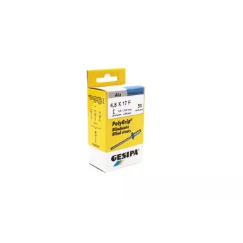 GESIPA PolyGrip® vaknitszelep 4,8x17mm alumínium/nemesacél dómfej, 50 darab 1464832