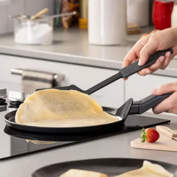 Fackelmann Crepe serpenyő Statement fekete 25 cm (66086)