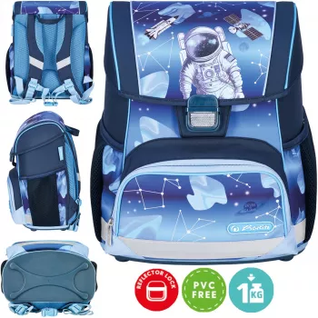 Herlitz Loop iskolatáska 6-9 éveseknek, Cosmonaut Cosmo Explorer