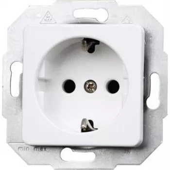 HEINRICH KOPP Schuko aljzatbetét, 1 modul, fehér 113613087