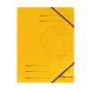 Herlitz easy orga A4 sarokgumis mappa, sárga, 5 darabos csomag