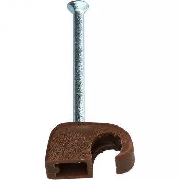 Heinrich Kopp szeges kábelcsipesz, kötegátmérő 4-7 mm, barna, 50 db 342606089