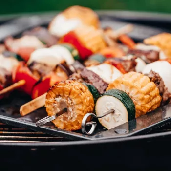 FACKELMANN grillezőnyárs ezüst, 6 darab (22210)