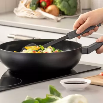 Fackelmann wokserpenyő Statement Black 28 cm 66084