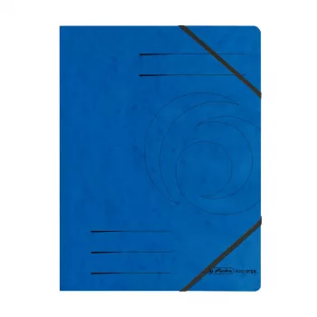HERLITZ sarokgumis mappa A4 kék, 5-ös csomag 11387180-000