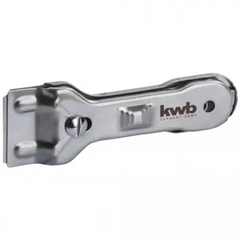 KWB 013810 lapos kaparó rozsdamentes pengével és ergonomikus 2 komponensű fogantyúval