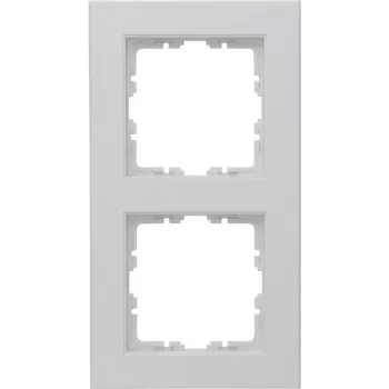 Kopp HK07 2-es fedélkeret, matt szürke 402634007