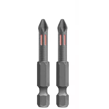 KWB 122053 Phillips PH3 Hex Shank Screwdriver Bits, 25 mm, 2-Pack