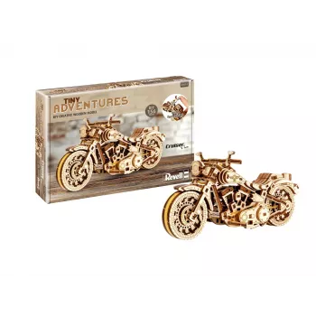 Revell Tiny Adventures Cruiser V-Twin fa makettkészlet motorhoz 00614