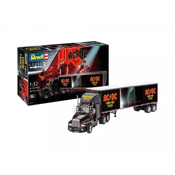 Revell 07731 AC/DC Tour Truck & Trailer „Power Up” makett 1:32