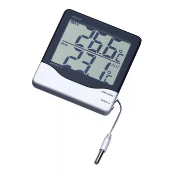 TFA Dostmann kábeles hőmérő fekete-fehér (30.1011.K)