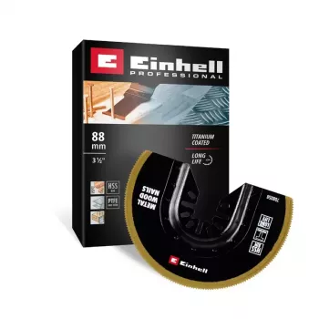 Einhell 708058 BIM-TI 88 mm bimetál félkör merülőfűrészlap oszcilláló multifunkciós szerszámokhoz