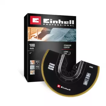 Einhell 708059 BIM-TI merülőfűrészlap 100 mm bimetál oszcilláló multifunkciós szerszámokhoz, 1 darab