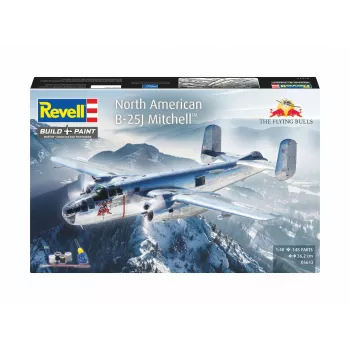 Revell 05643 Flying B-25J Mitchell repülőgép makett, 1:48