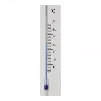 TFA Dostmann 12.1032.09 falra szerelhető analóg hőmérő, fehér, -30 és +50 °C között