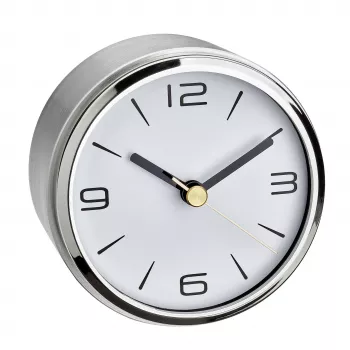 TFA Dostmann 60.1036.55 Quartz Table Clock Aluminium