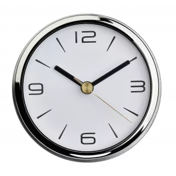 TFA Dostmann 60.1036.55 Quartz Table Clock Aluminium