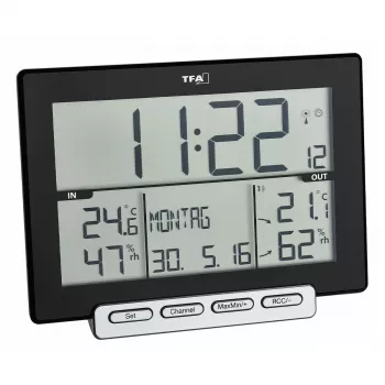 TFA Dostmann 30.3058.01 Trinity Wireless Thermo-Hygrometer