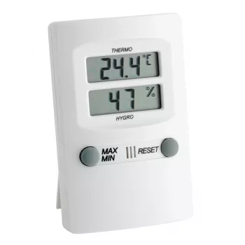 TFA Dostmann digitális thermo-higrométer fehér (30.5000.02)
