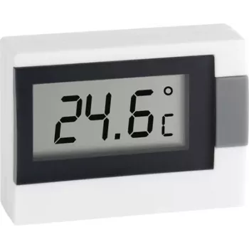 TFA DOSTMANN mini hőmérő, kettős skála, -30 és +50 °C között, fehér 30.2017.02