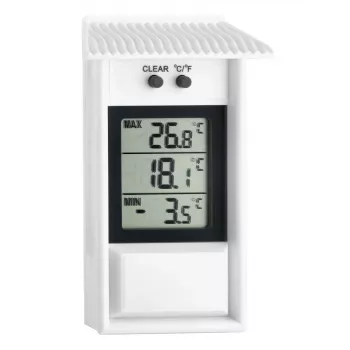 TFA Dostmann digitális hőmérő fehér 30-1053