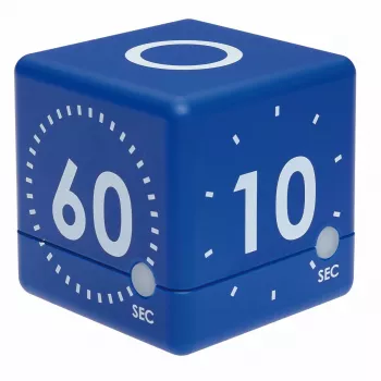 TFA Dostmann Timer CUBE digitális kocka időzítő, kék 38.2036.06
