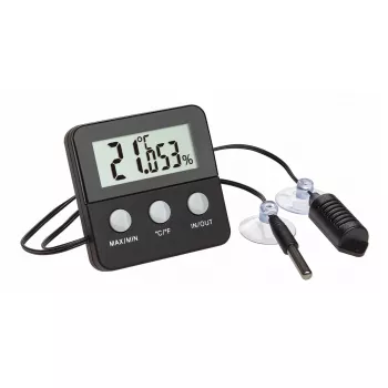 TFA TERRACHECK thermo-higrométer fekete (30.5044.01)