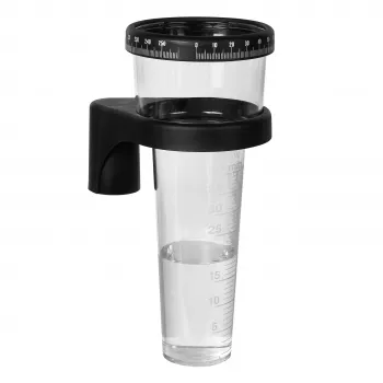 TFA Dostmann 47.1001 esőmérő, átlátszó/fekete, 0-40 mm, manuális