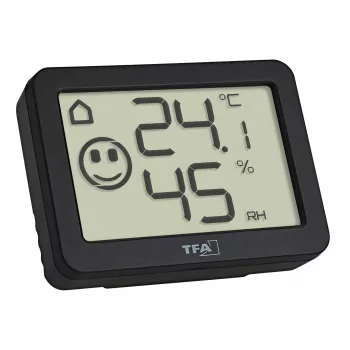 TFA Dostmann digitális thermo-higrométer fekete (30.5055.01)
