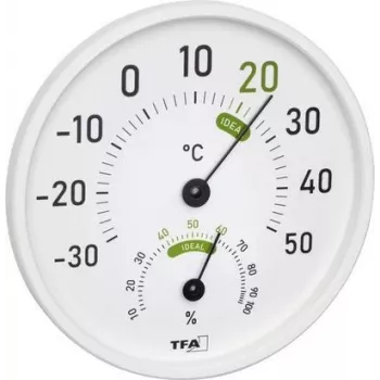TFA Dostmann digitális thermo-higrométer fehér 45.2045.02