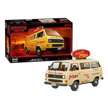 Revell Stranger Things VW T3 Bus Surfer Boy 1:24 műanyag makett építőkészlet 07725